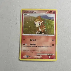 Pokemon TCG 2007 Diamond & Pearl Base Card -- Chimchar 76/130 Cosmos Holo - Image 1