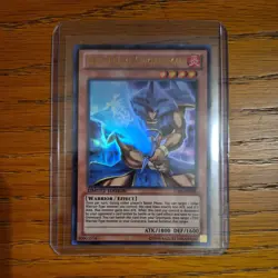 Yu-Gi-Oh Card - LC04-EN001 - BLUE FLAME SWORDSMAN (ultra rare holo) - NM - Image 1