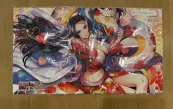 One Piece Chinese Card Game Exclusive 2nd Anniversary Boa Hancock Card Playmat - Image 3