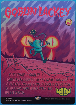 Goblin Lackey (Secret Lair 1311 Promo) FOIL MINT MTG MAGIC CARD 503309 ABUGames - Image 1