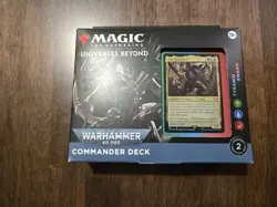 MTG Universes Beyond: Warhammer 40k Tyranid Swarm Commander Deck New in Box - Image 1