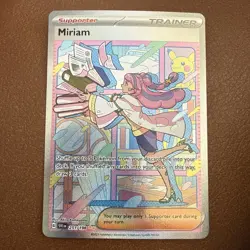 Pokemon Trainer Miriam TCG Holo Card 251/198 SV01 Scarlet & Violet Base Set M/NM - Image 1