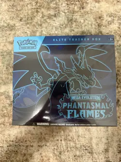 Pokemon Phantasmal Flames Elite Trainer Box ETB Factory Sealed - Image 1
