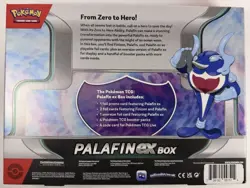 Pokemon Palafin EX Box Scarlet & Violet 4 packs, oversize card, Sealed New - Image 3