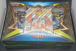 Pokemon TCG Shining Fates Cramorant V Collection Box BRAND NEW SEALED Lot of 2 - Image 4