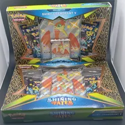 Pokemon TCG Shining Fates Cramorant V Collection Box BRAND NEW SEALED Lot of 2 - Image 5