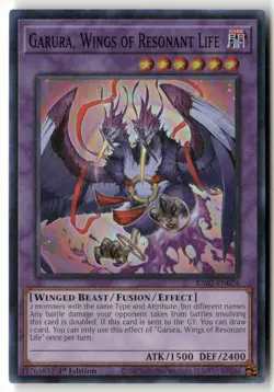 #RA02-EN024 - Garura, Wings of Resonant Life - WB1SR - Image 1