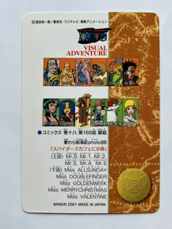 Luffy ONE PIECE Visual Adventure Cards TCG Japanese Anime 2001 Vintage #143 [AI] - Image 4