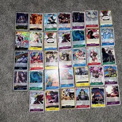 Huge One Piece Cards TCG Lot of 34 OP14 bulk, foils, and alts - Image 1