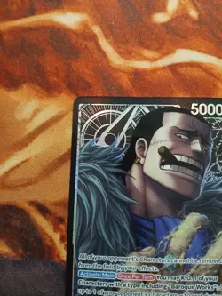 One Piece OP14-079 Crocodile Alt Art Leader - English - Near Mint - Image 4