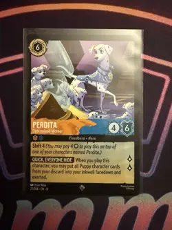 Disney Lorcana Reign of Jafar - Perdita Determined Mother 27/204 Non Foil - Image 1