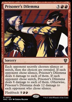 Prisoner's Dilemma - Non-Foil - MKC - 34 | MTG Card - Image 3