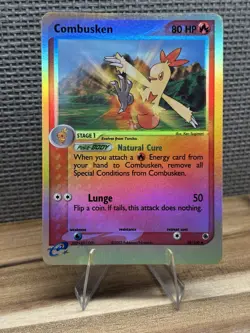 Combusken Pokemon Card Holo Foil 28/109 Great Condition - Image 1