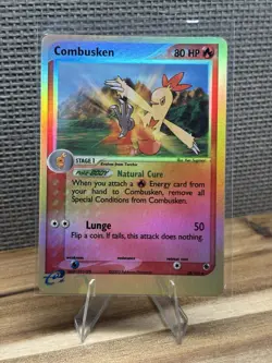 Combusken Pokemon Card Holo Foil 28/109 Great Condition - Image 3