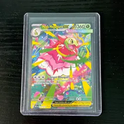 Pokemon TCG Mega Meganium EX Full Art Holo 360 HP 272/217 Card English - Image 1