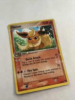 Flareon 2/17 POP 3 Holo Promo 2006 Vintage Delta Species Pokemon Card HP - Image 2