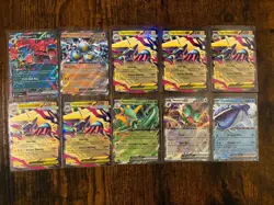 50x Pokemon Scarlet & Violet and Mega Evolutions EX (Double Rare) Card Lot - NM - Image 5