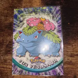 Venusaur #3 Topps - Vintage Pokemon Card - - Image 1