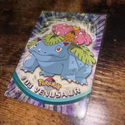 Venusaur #3 Topps - Vintage Pokemon Card - - Image 2