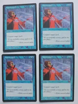 4x Mtg 🔮🔮 Counterspell 🔮🔮 Tempest Regular MT/NM Magic The Gathering - Image 1