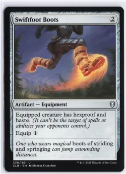 Swiftfoot Boots U Commander Legends: Battle for Baldur's Gate 339 NM - Image 1