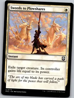 Swords to Plowshares U Commander: Modern Horizons 3 173 NM - Image 1