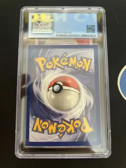 2000 POKEMON TEAM ROCKET 1ST EDITION RAINBOW ENERGY 80/82 CGC 7 NM - Image 2