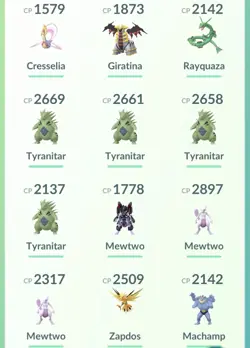 Pokemon Go PTC Acc, Guaranteed Lucky Armor Mewtwo - Image 2