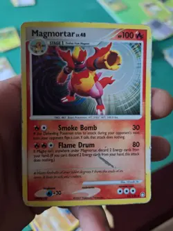 Magmortar – 12/123 – Mysterious Treasures – Reverse Holo Rare – HP Pokemon TCG - Image 1