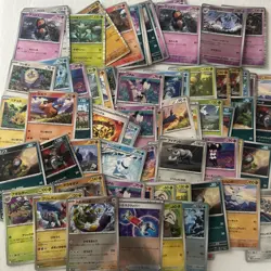 Pokemon Japanese White Flare Bulk Lot sv11W Trading Card Bundle 70+ Cards - Image 1