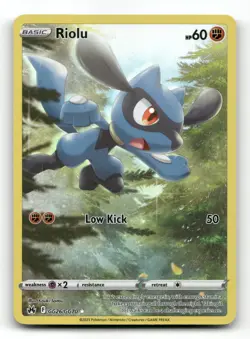 Riolu GG26/GG70 - Crown Zenith Galarian Gallery - Pokemon Card NM/M - Image 1