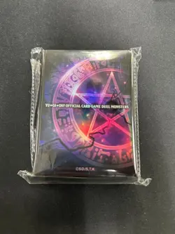 Yu-Gi-Oh! YCSJ Tokyo 2025 Prize Sleeve Dark Magic Circle Purple 100ct New Japan - Image 1
