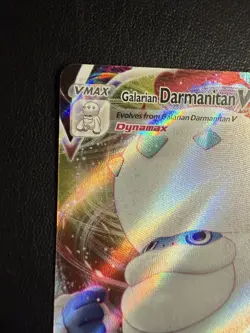 Galarian Darmanitan VMAX 037/185 Vivid Voltage Ultra Rare Pokemon TCG Card NM - Image 4
