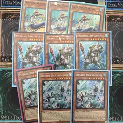 Yugioh 47 Card Mermail Atlantean Deck Core with 22 Card Extra Deck Monsters - Image 3