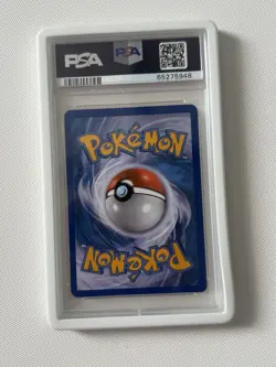 PSA 7 Reshiram 114/113 Black & White Legendary Treasures Gold Art Pokemon Card - Image 2