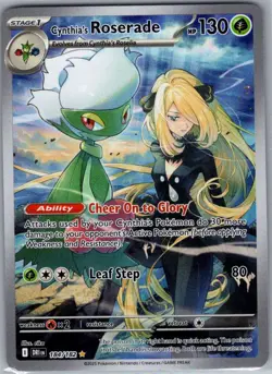 Cynthia's Roserade 184/182 SV10: Destined Rivals - Pokemon Card - NM - Image 1
