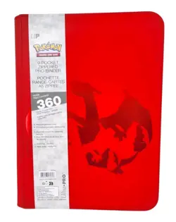 UltraPro Pokemon Premium 🔥🐲 CHARIZARD 🔥🐲 9 Pocket Binder 360 Cards Free Ship - Image 1
