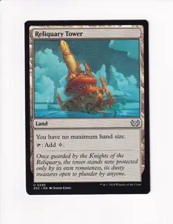 MAGIC THE GATHERING MTG COMMANDER: DUSKMOURN RELIQUARY TOWER - Image 1