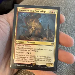 Dinosaurs on a Spaceship Universes Beyond: Doctor Who Regular - Image 1