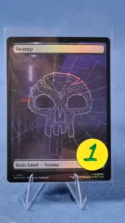 Marvel's Spider-Man #191 Swamp (0191) FOIL MTG A - Image 3