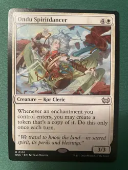 2024 Ondu Spiritdancer R Commander: Duskmourn: House of Horror 101 NM - Image 1