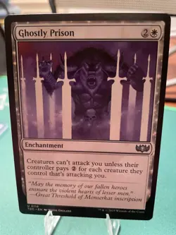 2025 Ghostly Prison [Tarkir: Dragonstorm Commander] Near Mint rare - Image 3