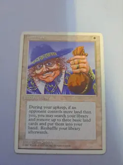 MTG: Land Tax (MP): Core Set 4th Edition (s) - Image 1