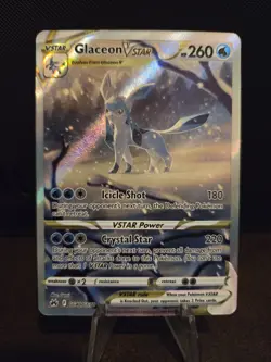 Pokemon TCG Glaceon VSTAR GG40/GG70 Crown Zenith Holo 🌟PACK FRESH🌟 - Image 1