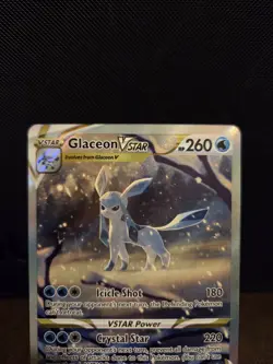 Pokemon TCG Glaceon VSTAR GG40/GG70 Crown Zenith Holo 🌟PACK FRESH🌟 - Image 2