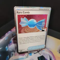 Rare Candy 191/198 Cosmos Holo Pokemon Play! Prize Pack Play Stamp SWIRL - Image 2