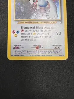 Lugia 9/111 Holo Rare - Pokemon Neo Genesis Vintage - Image 5