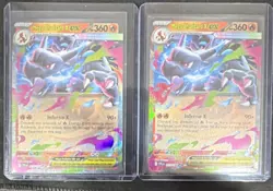 Pokemon Mega Charizard X EX Holo Cards 2x 108/106 Standard English - Image 1