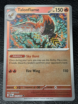 Talonflame 014/088 Reverse Holo - Shinji Kanda Art - Pokemon TCG: Perfect Order - Image 1