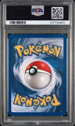 1999 POKEMON JUNGLE NO SYMBOL ERROR #7 NIDOQUEEN-HOLO PSA 8 - Image 2